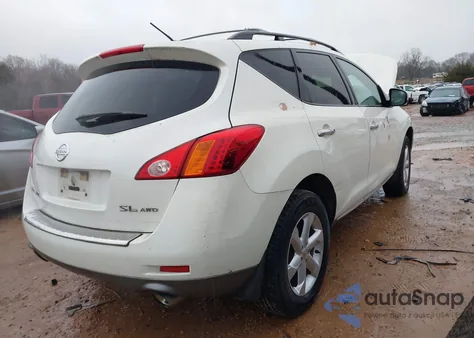2010 Nissan Murano Sl from USA, damaged, VIN JN8AZ1MW0AW129924